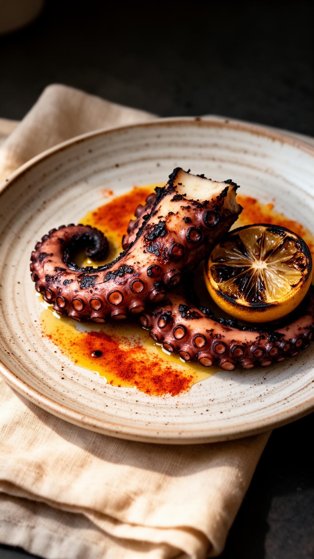 Charred Octopus